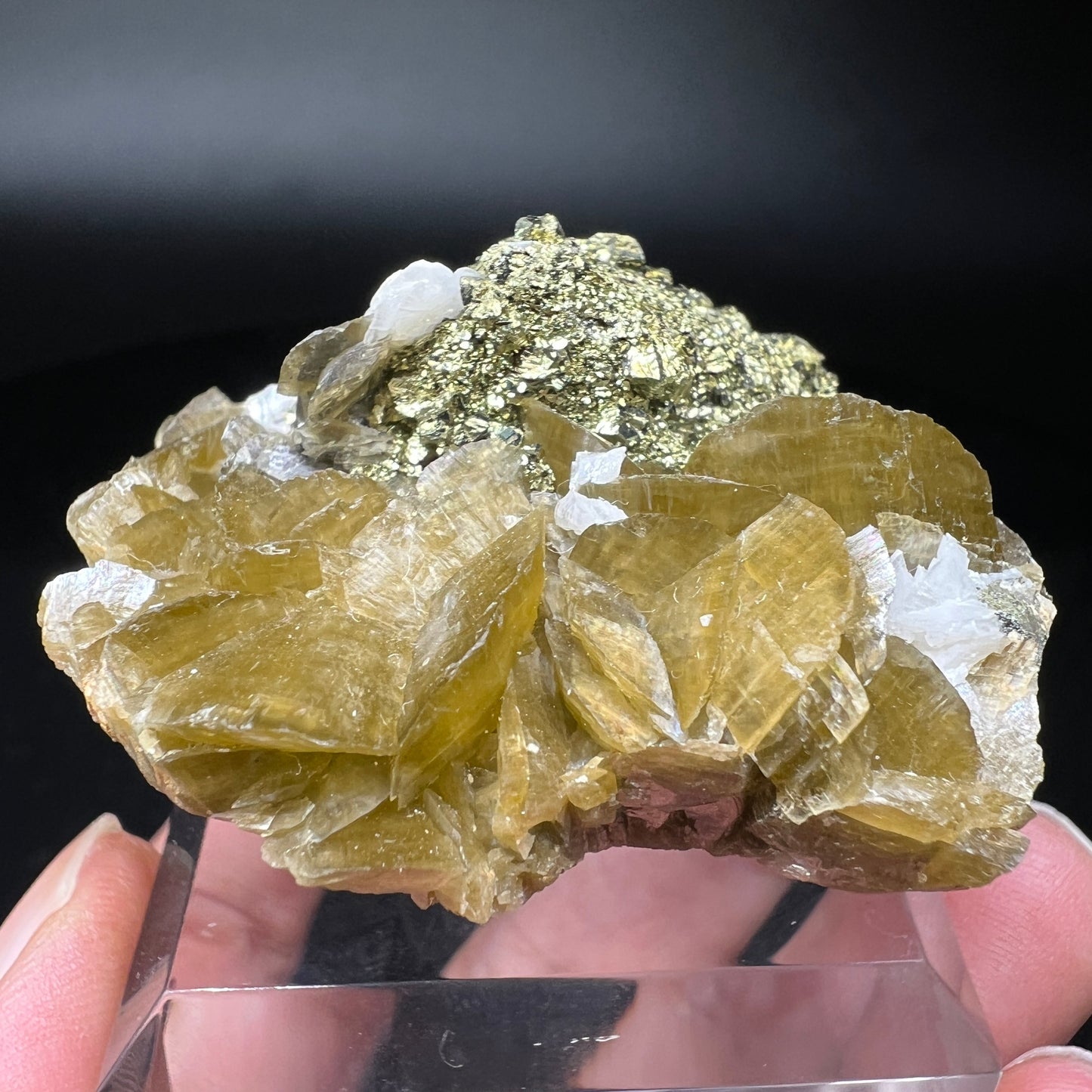 Chalcopyrite cover Tetrahedrite + Dolomite + Siderite (Free shipping)