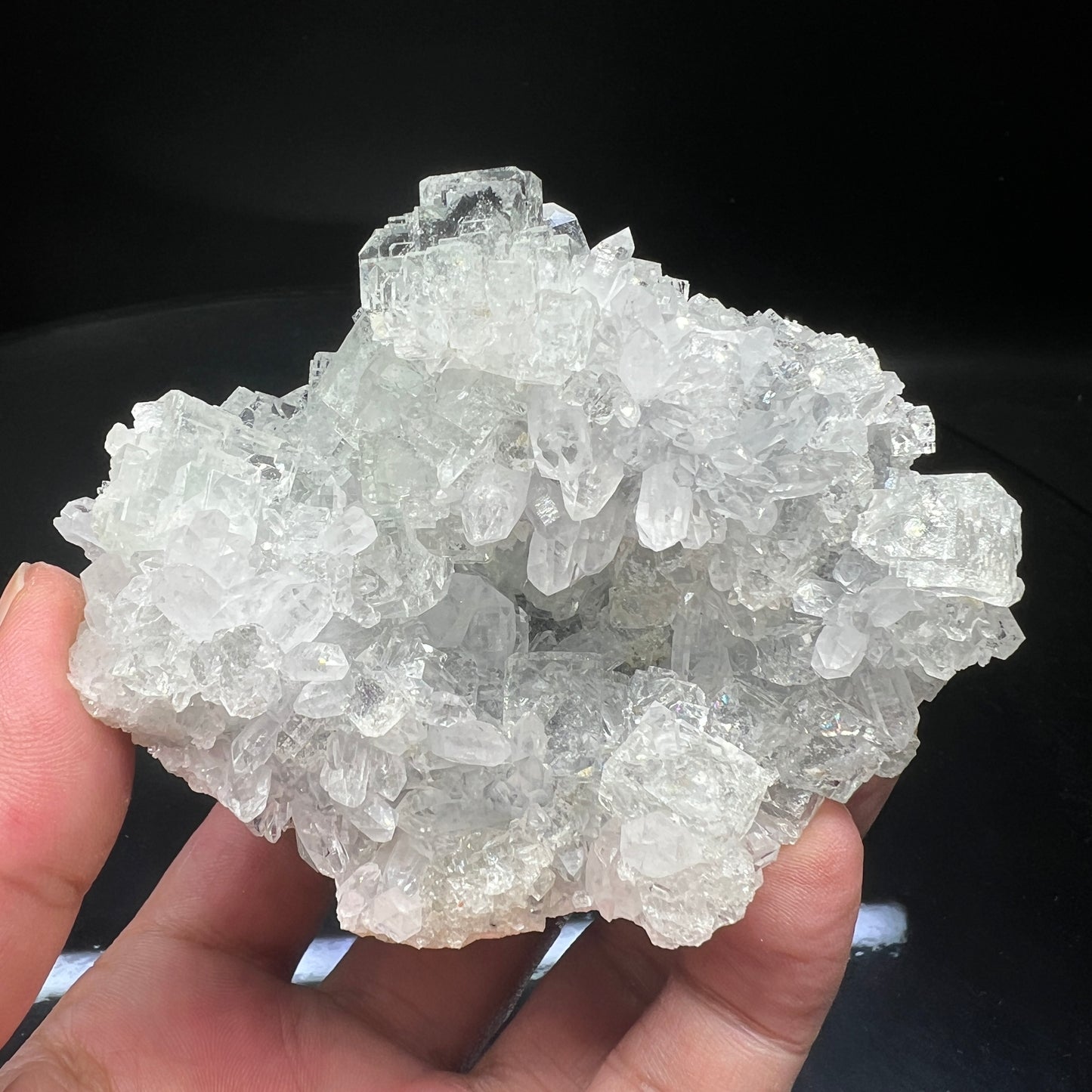Fluorite + Quartz (Free shipping)