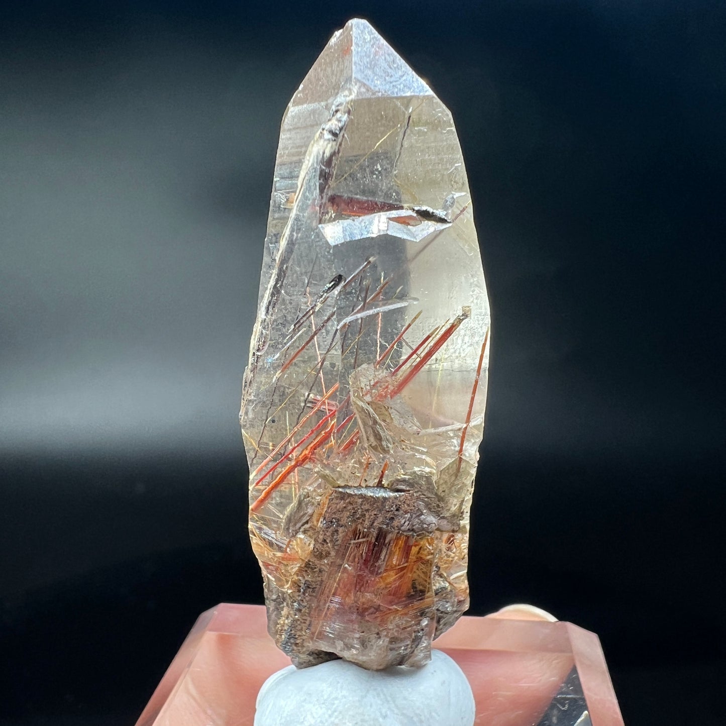 Copper Rutilated Quartz (Free shipping)