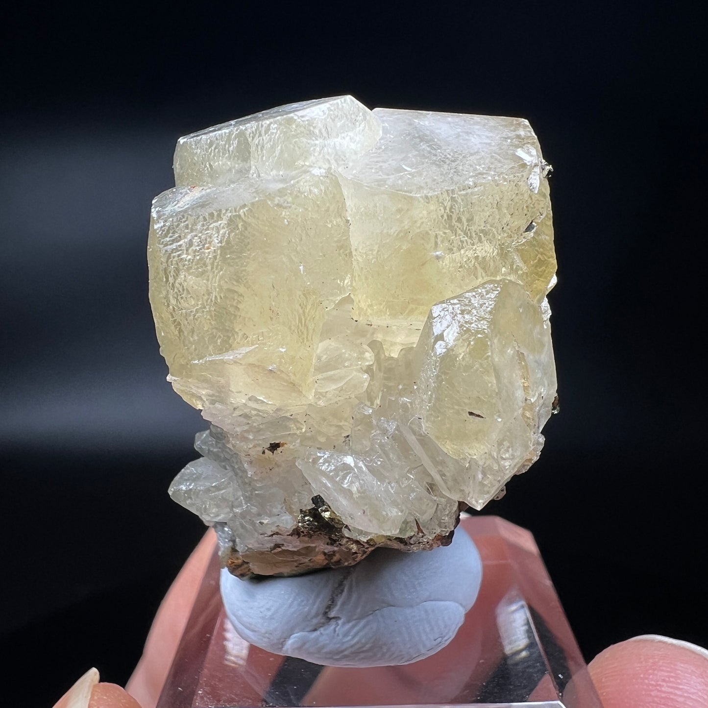 Calcite + Chalcopyrite (Free shipping)