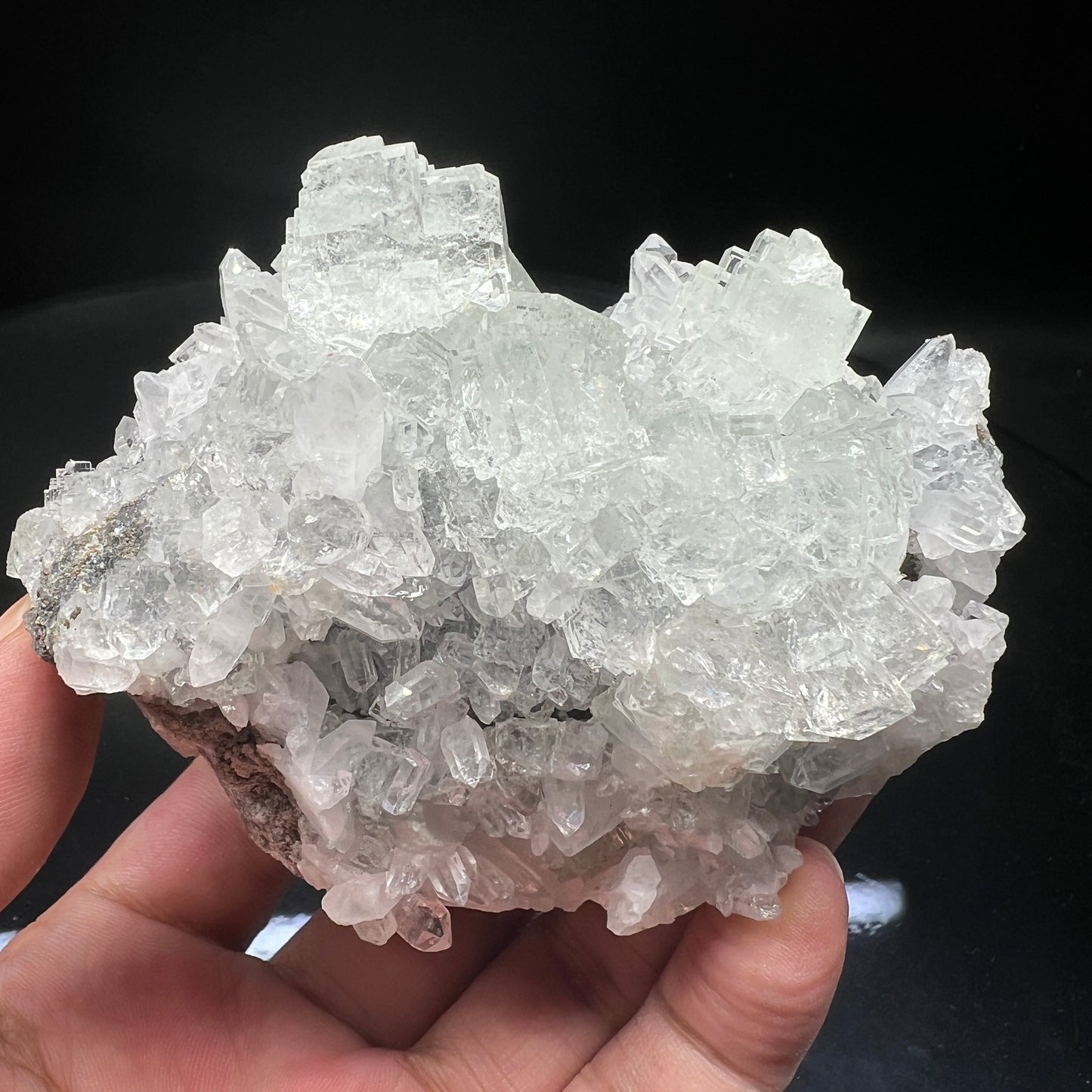 Fluorite + Quartz (Free shipping)