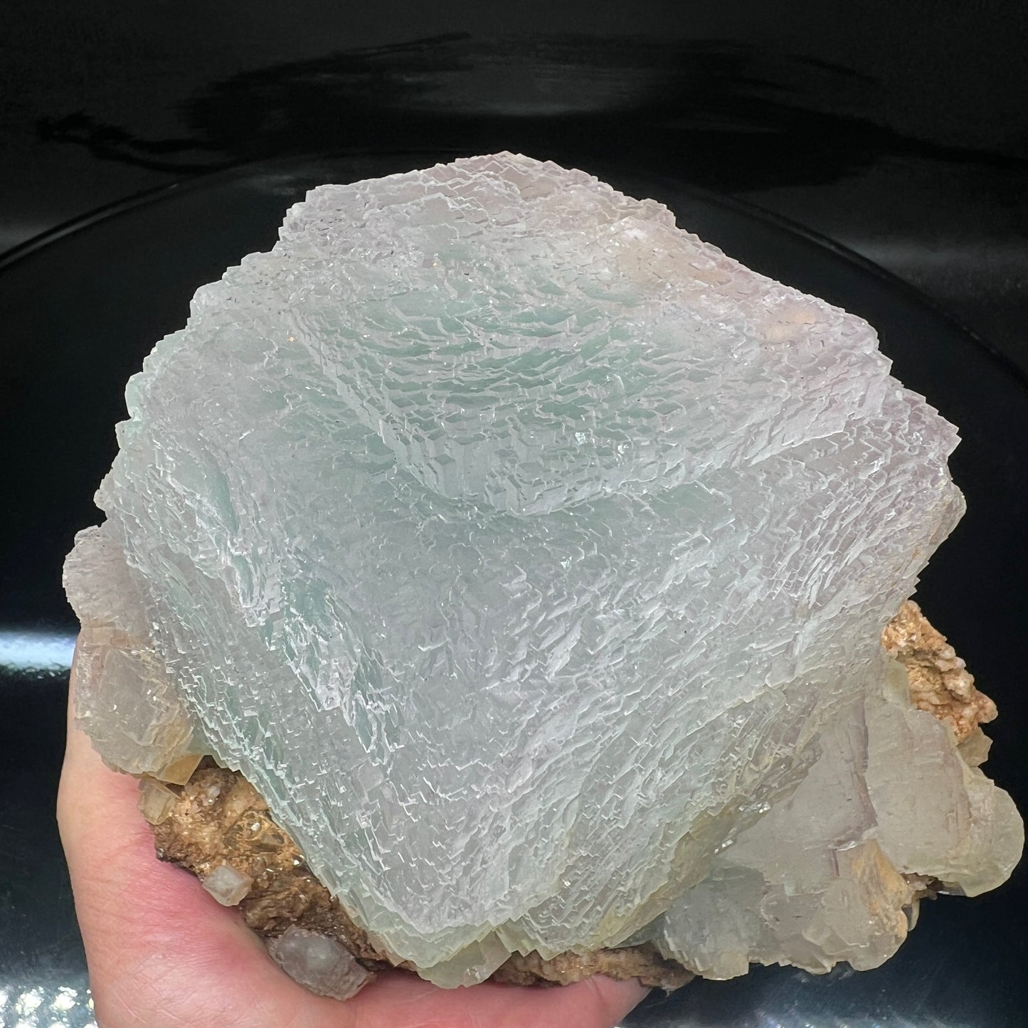 Fluorite + Quartz (Free shipping)