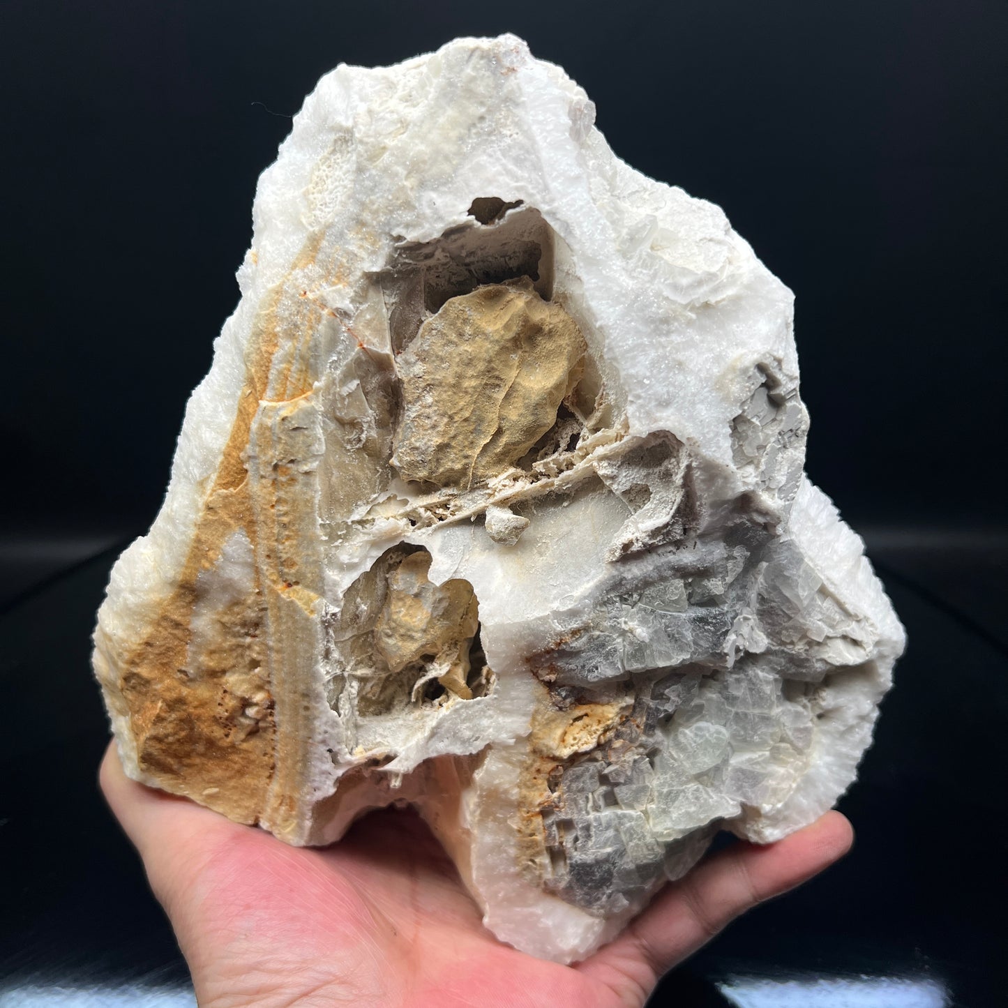 Quartz cover Fluorite (Free shipping)