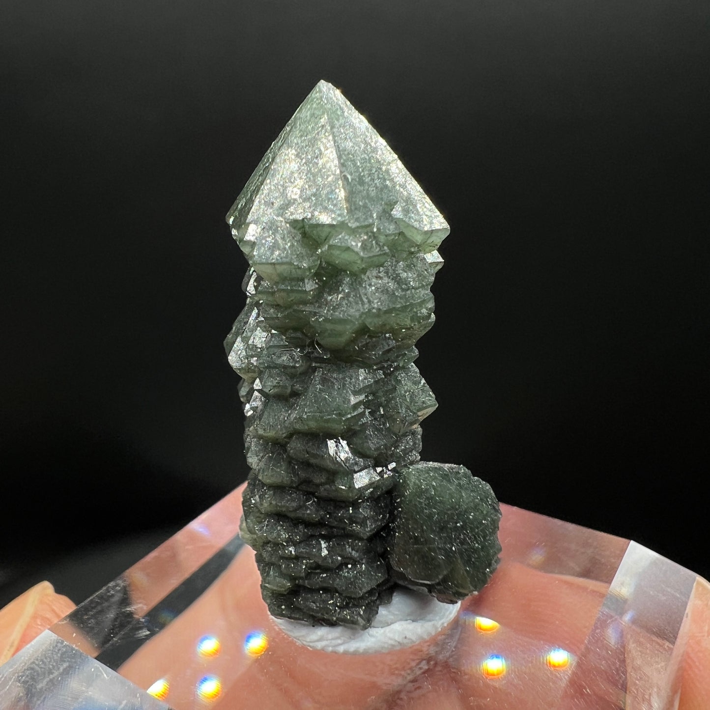 Screw green Quartz (Free shipping worldwide)