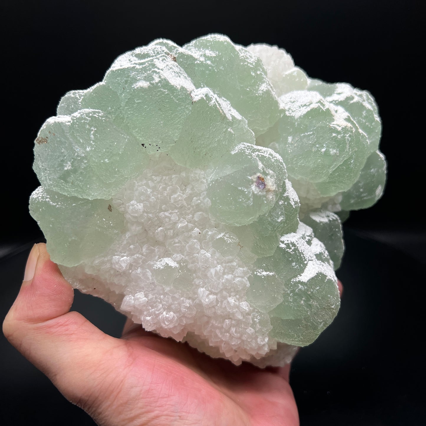 Fluorite + Quartz (Free shipping)