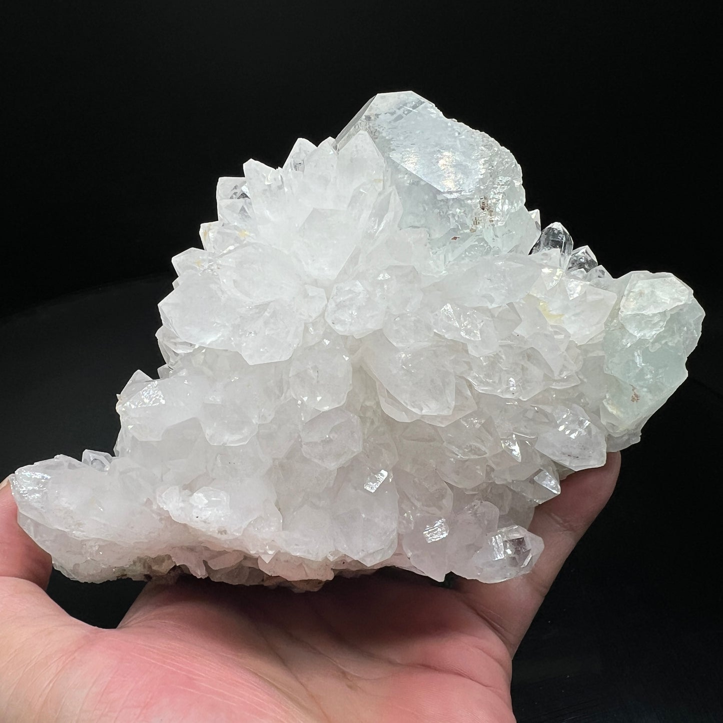 Fluorite + Quartz (Free shipping worldwide)