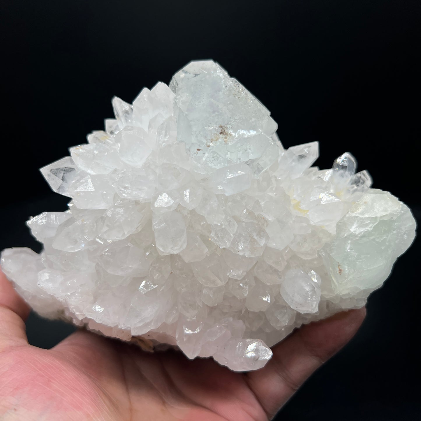 Fluorite + Quartz (Free shipping worldwide)
