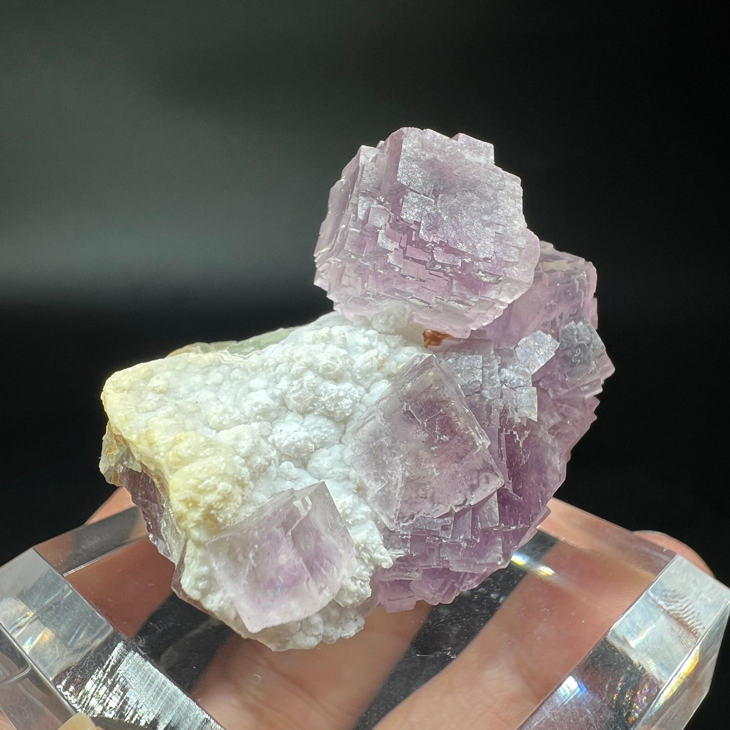 Fluorite + Quartz (Free shipping)