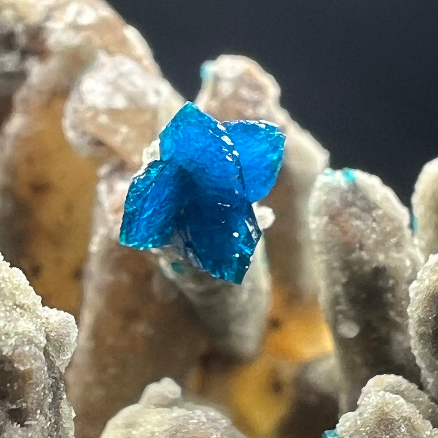 Veszelyite + Hemimorphite + Quartz (Free shipping)