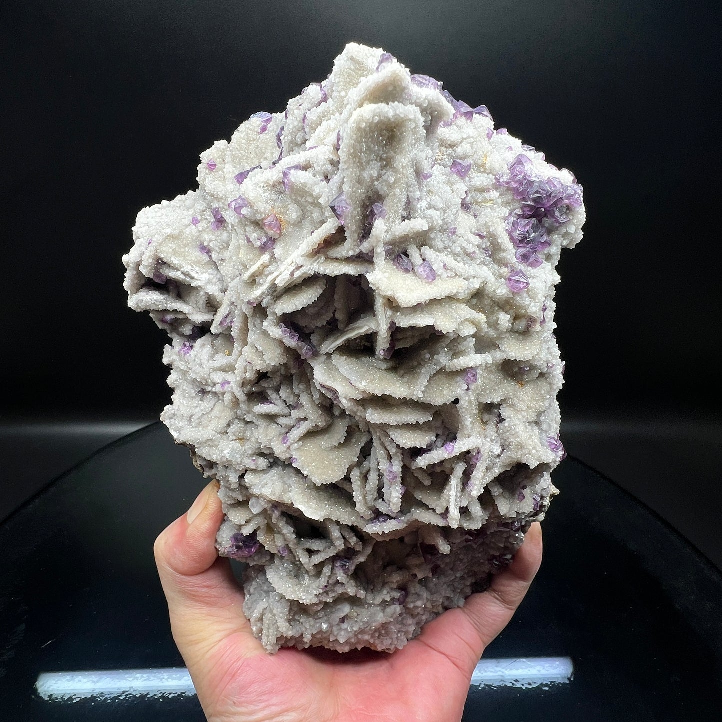 Rare Large crystals Triangular trioctahedron fluorite (Free shipping)