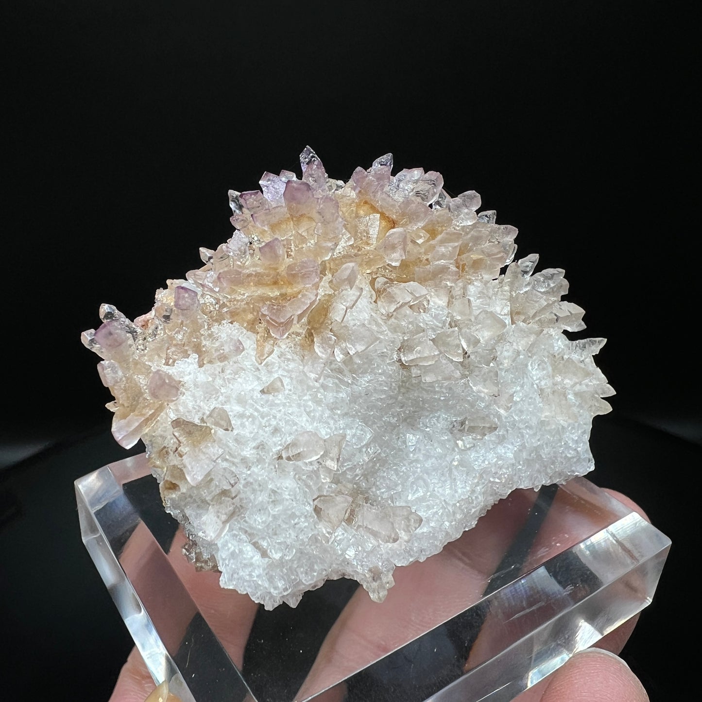 Abnormity Fluorite + Gypsum (Free shipping)