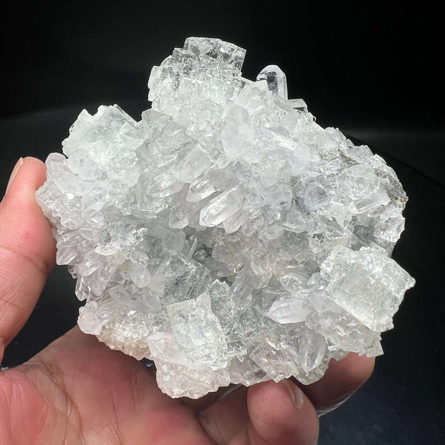 Fluorite + Quartz (Free shipping)