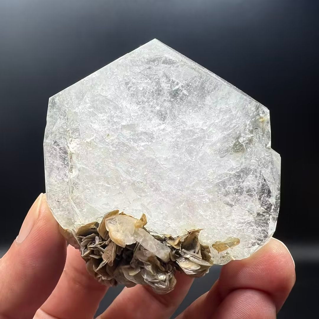 Floaters Aquamarine + Feldspar + Quartz + Mica (Free shipping)