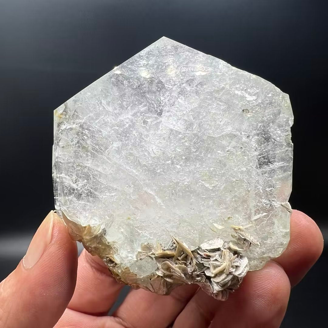 Floaters Aquamarine + Feldspar + Quartz + Mica (Free shipping)