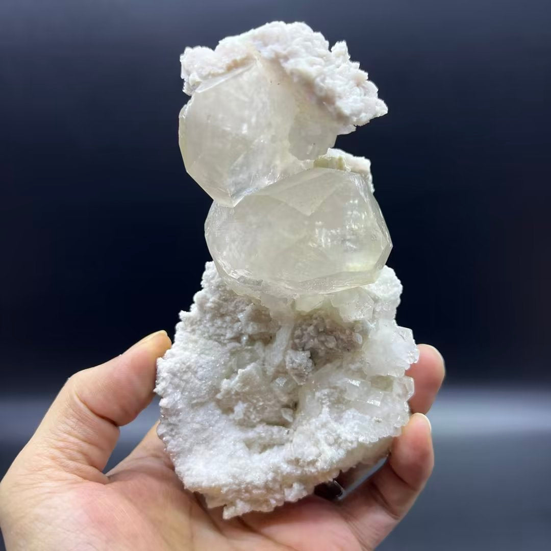 Float Calcite + Dolomite + Quartz (Free shipping)