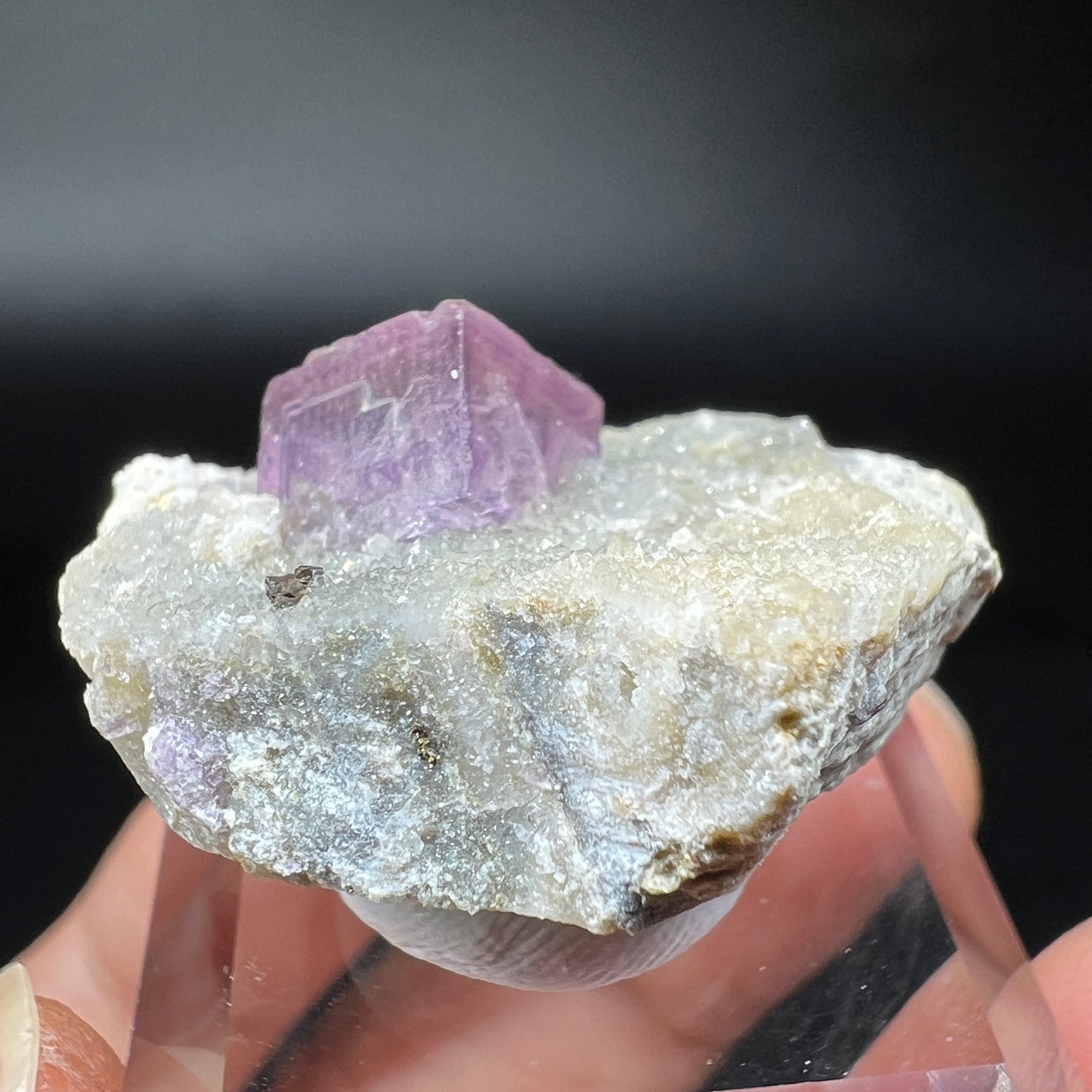 Purple frame Fluorite (Free shipping)