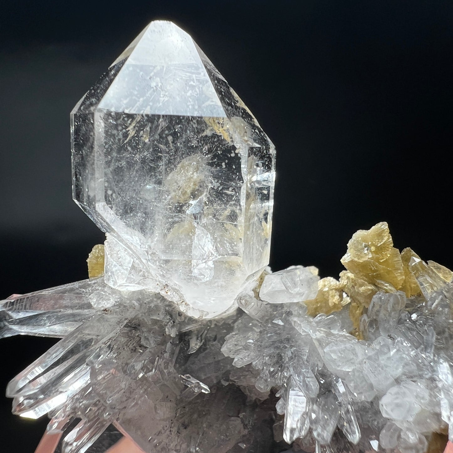 Double-ended Quartz + Siderite (Free shipping)