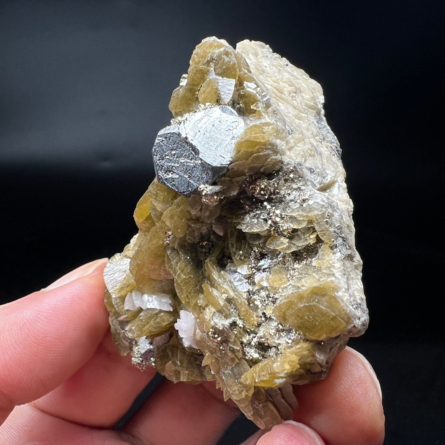 Tetrahedrite + Chalcopyrite + Siderite (Free shipping)