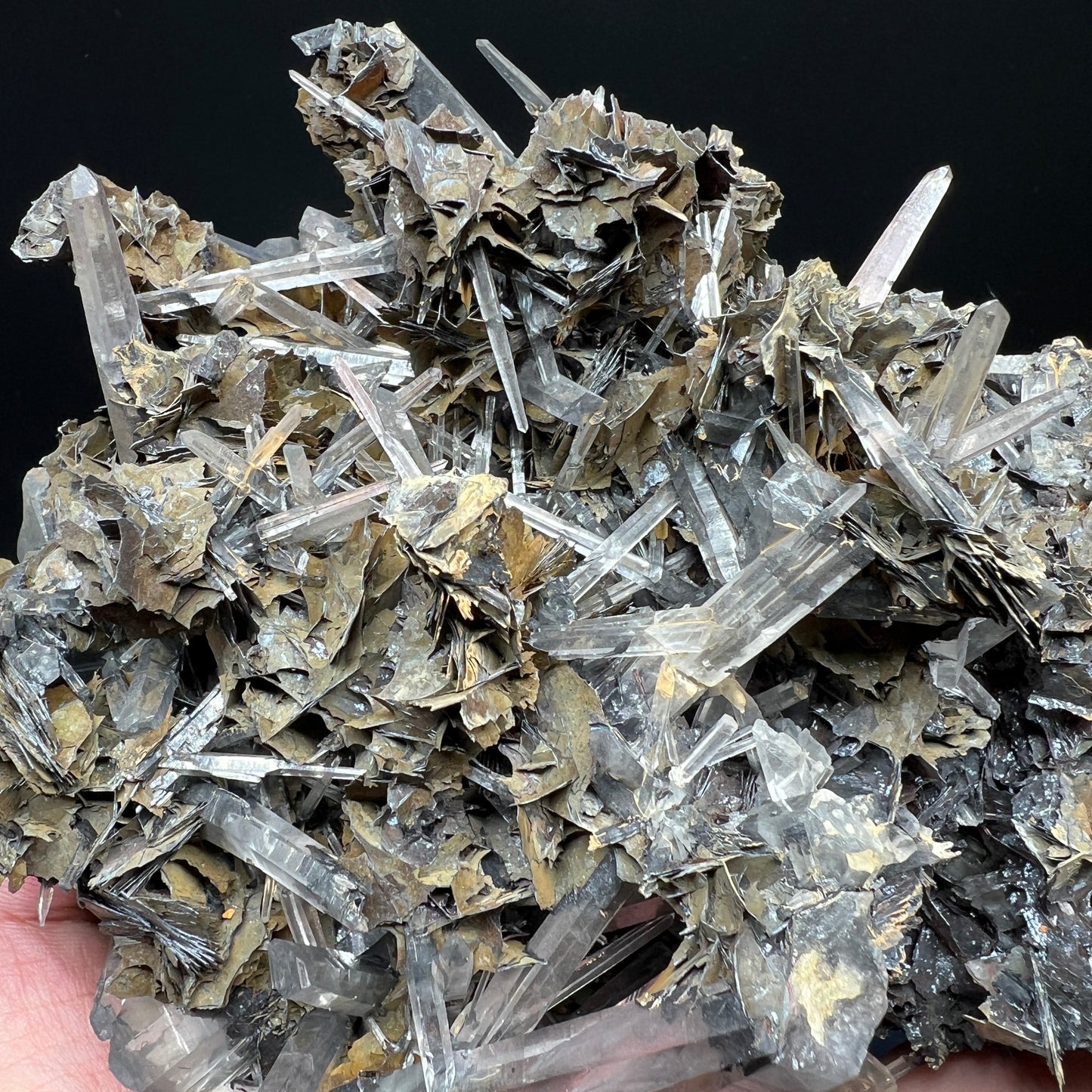 Hematite + Quartz (Free shipping)