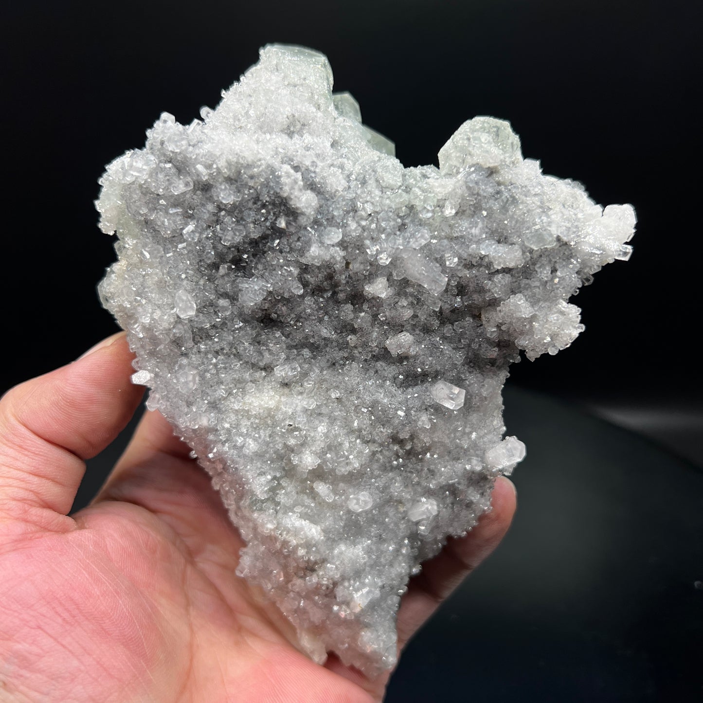 Floater Fluorite + Quartz + Calcite (Free shipping)
