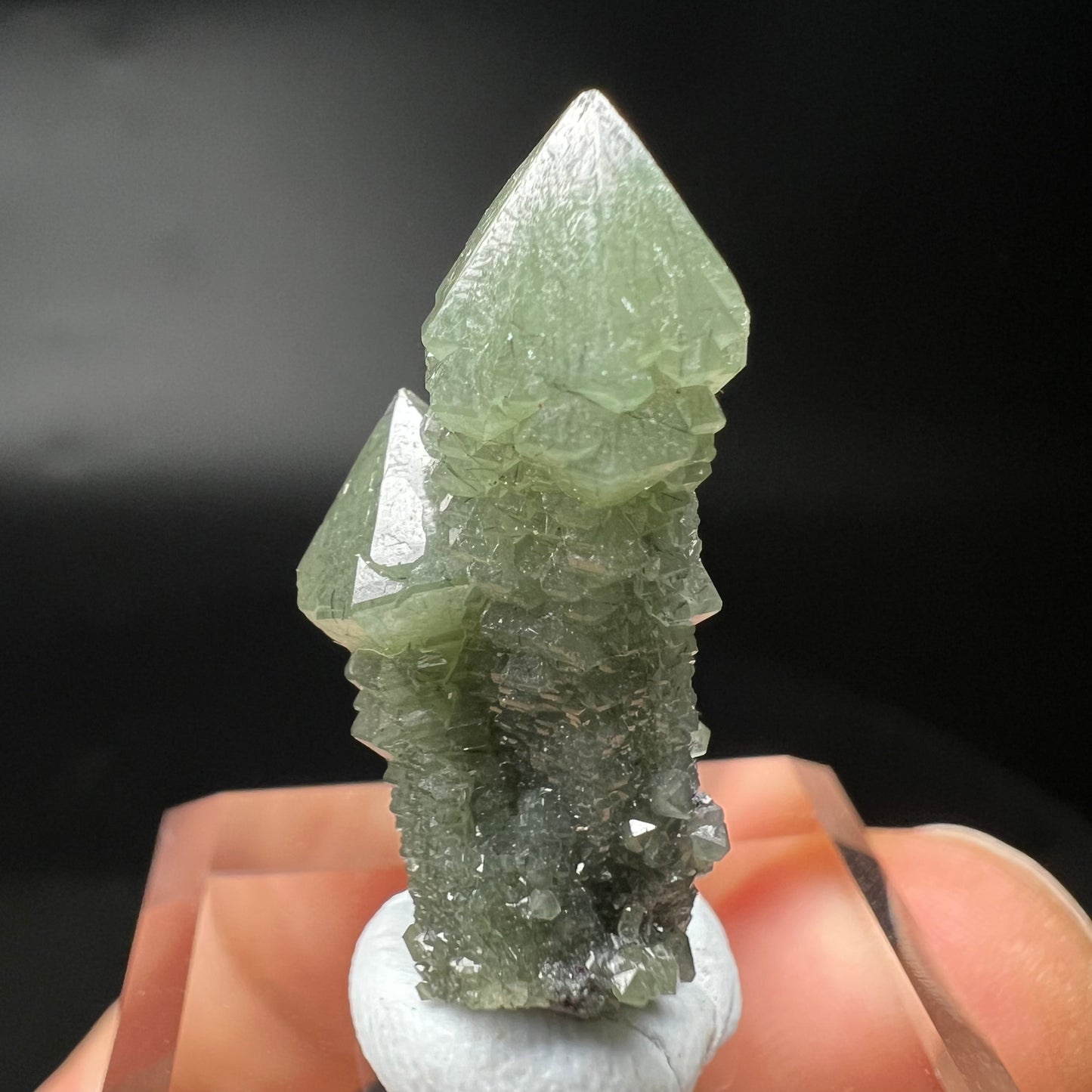 Screw green Quartz (Free shipping worldwide)