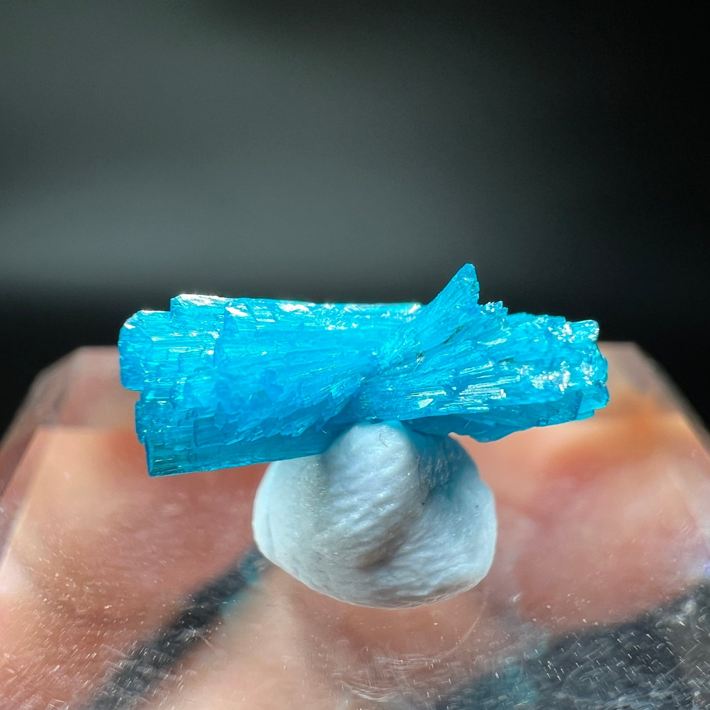 Floaters bow Cavansite (Free shipping)