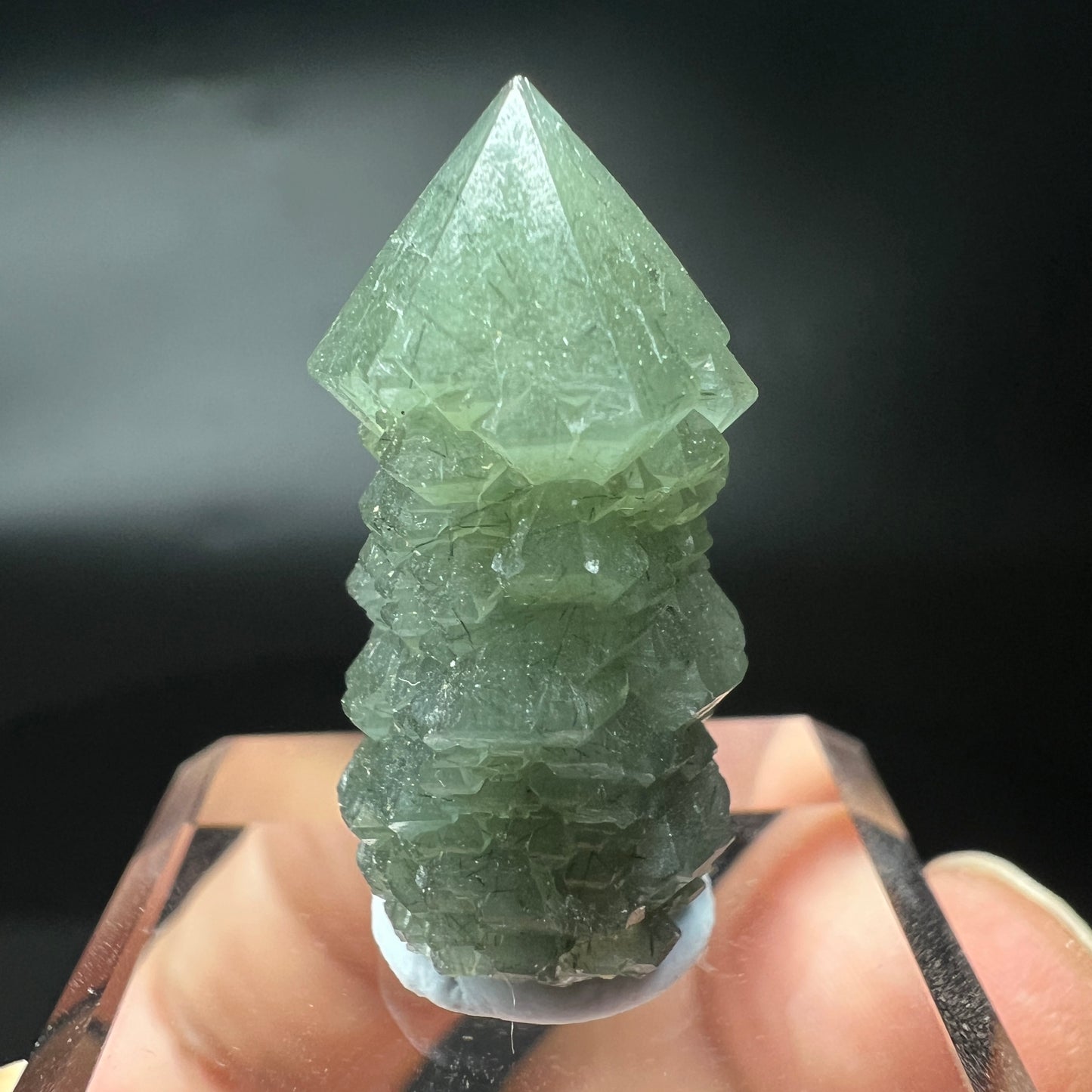 Screw green Quartz (Free shipping)