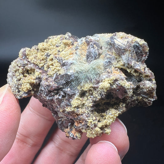Actinolitum + Axinite (Free shipping)