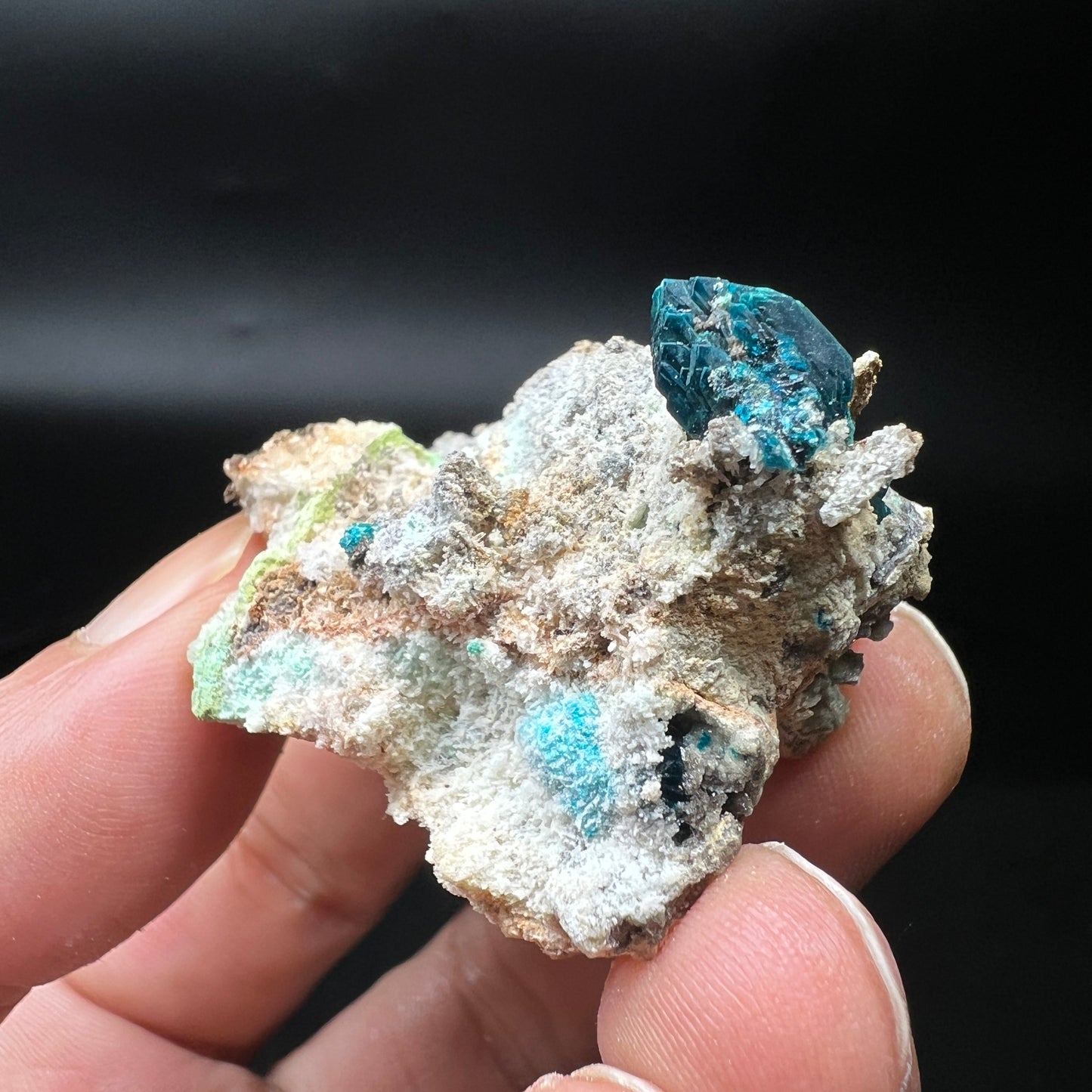 Large crystals Veszelyite (Free shipping)