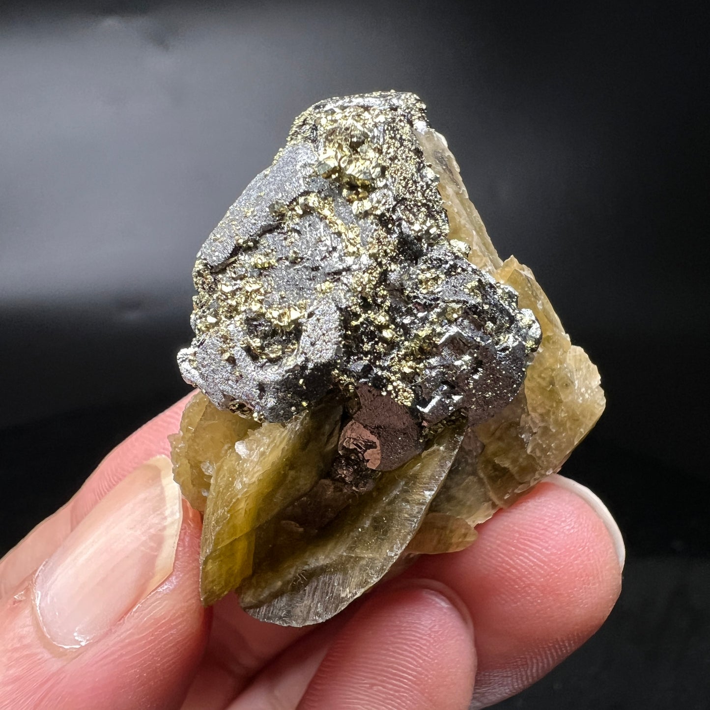 Tetrahedrite + Chalcopyrite + Siderite (Free shipping)