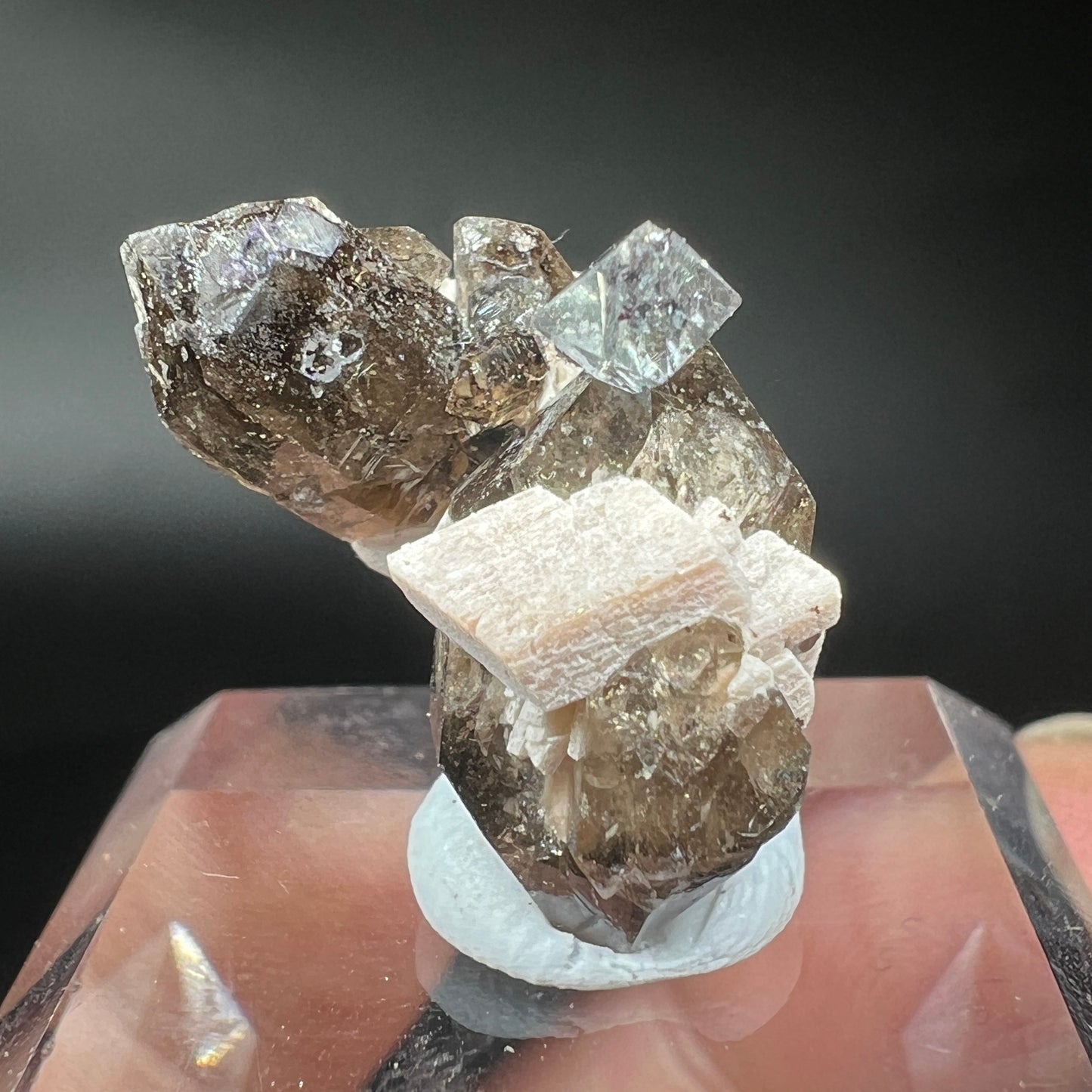 Fluorite + Quartz + Feldspar (Free shipping)