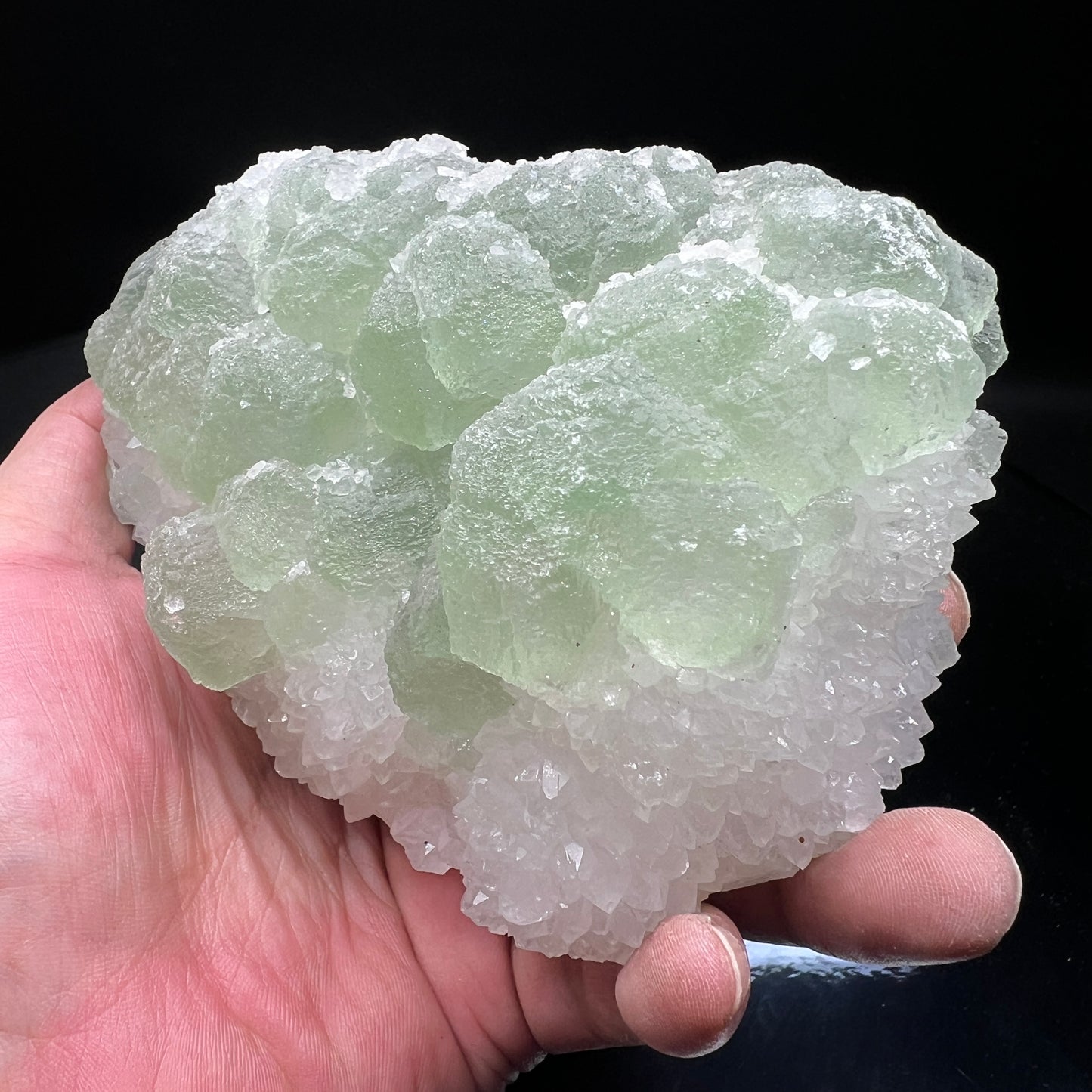 Fluorite + Quartz (Free shipping)