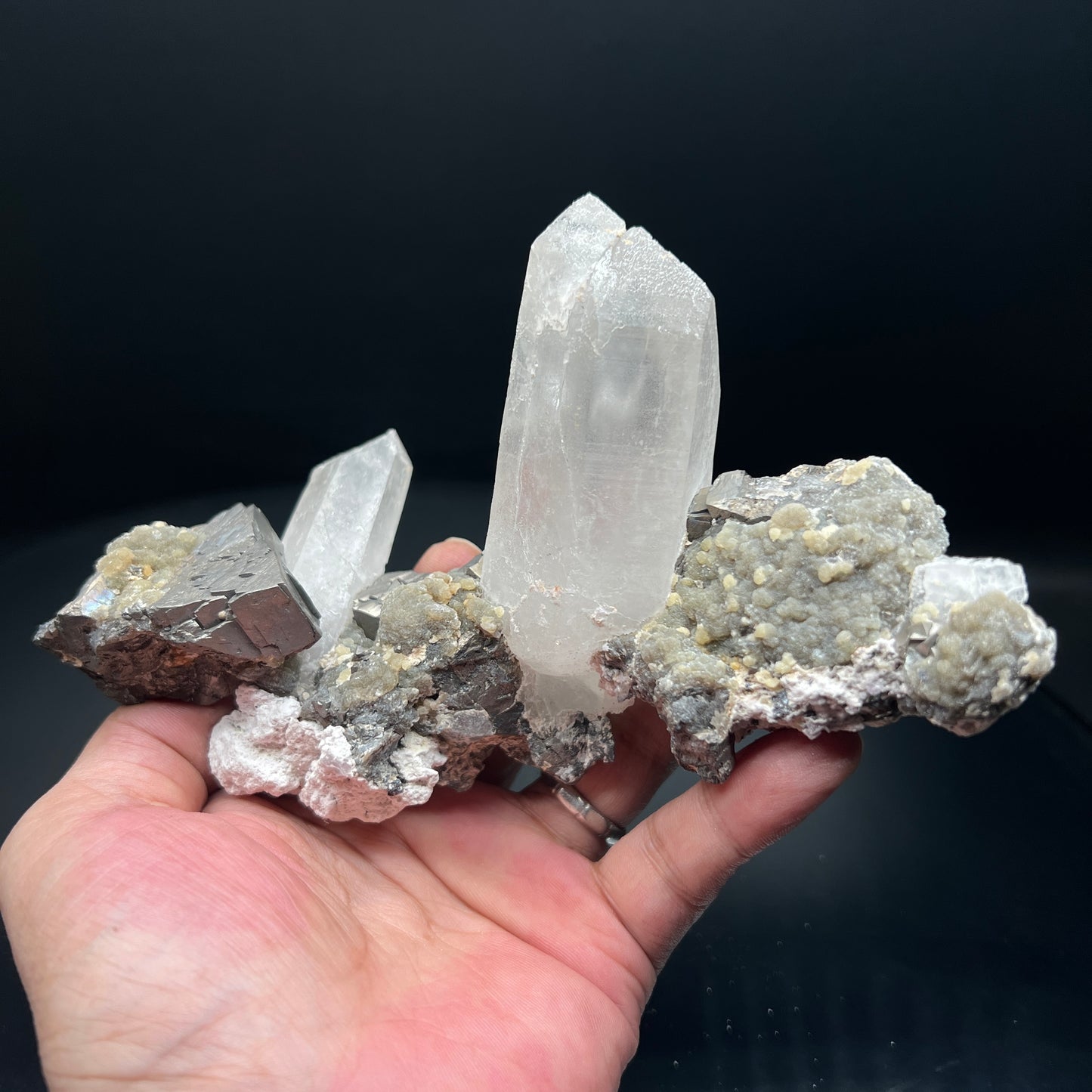 Arsenopyrite + Quartz (Free shipping)