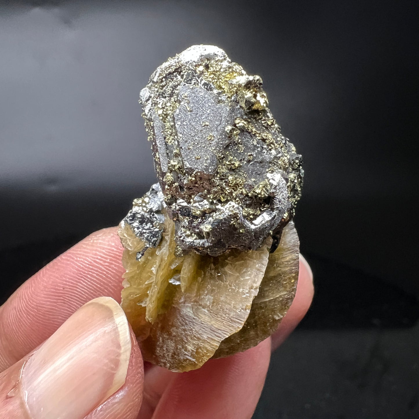 Tetrahedrite + Chalcopyrite + Siderite (Free shipping)