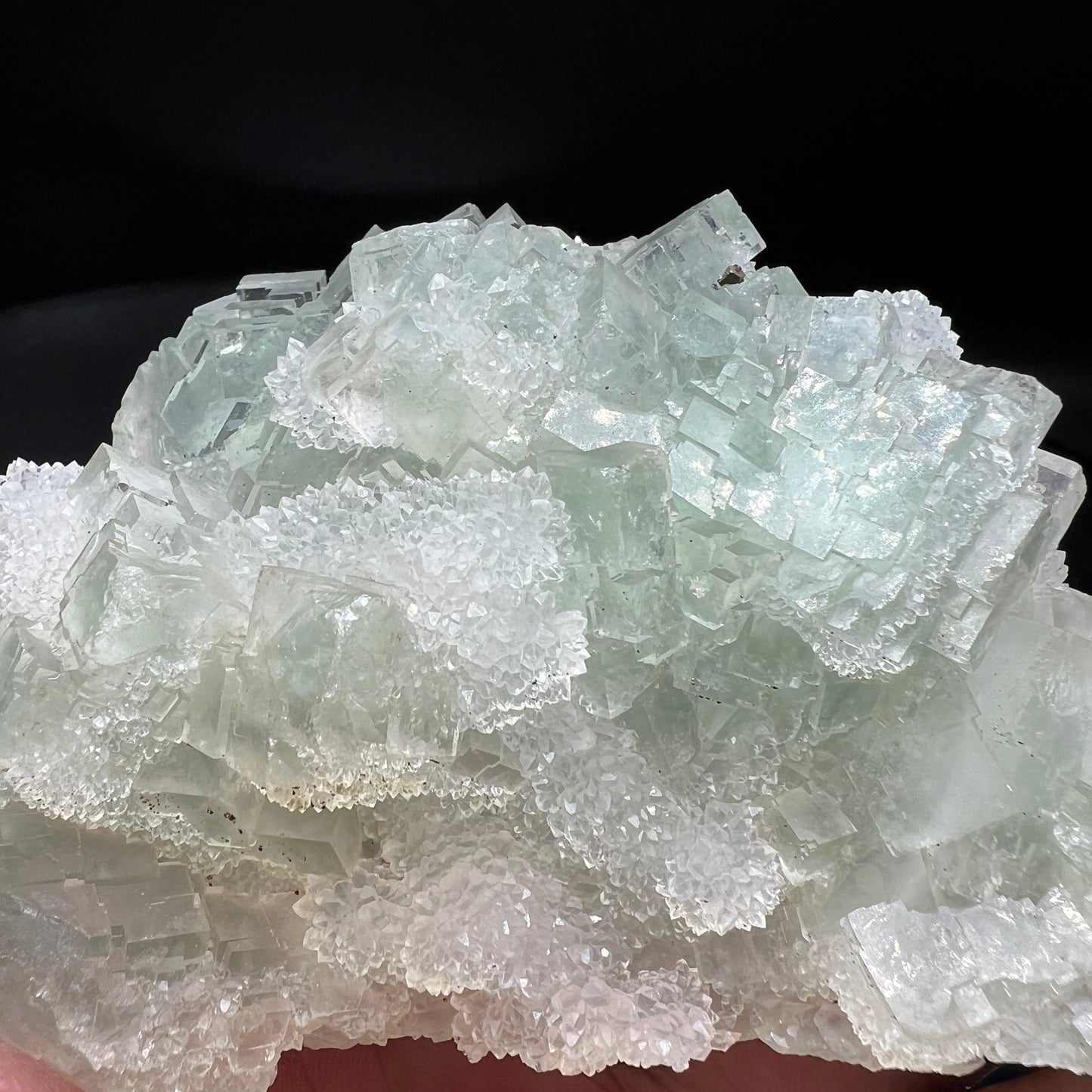 Fluorite + Quartz (Free shipping)