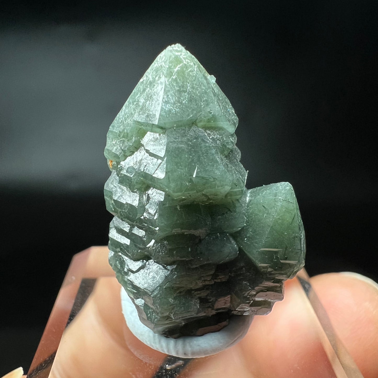 Screw green Quartz (Free shipping worldwide)