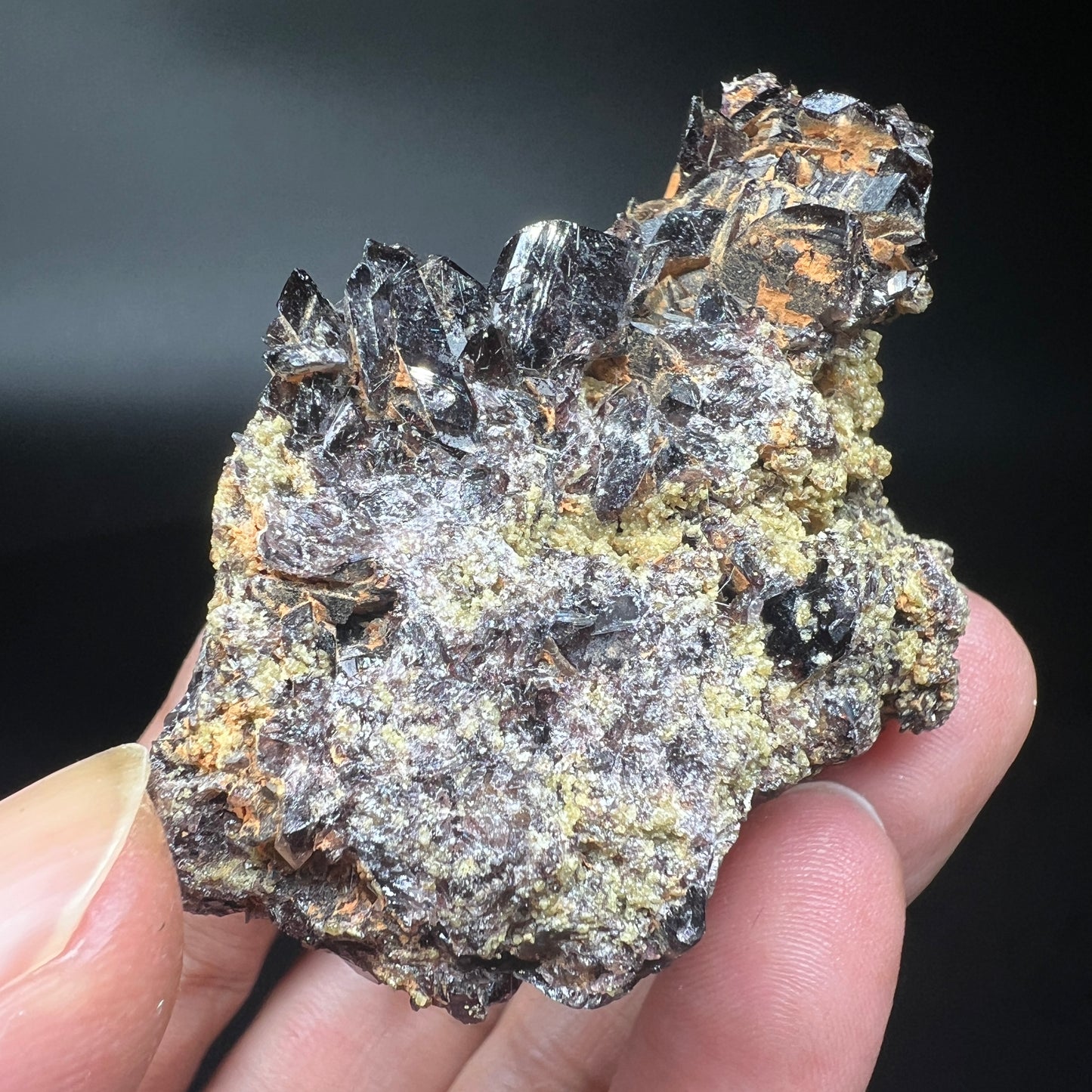 Axinite + Actinolitum (Free shipping)