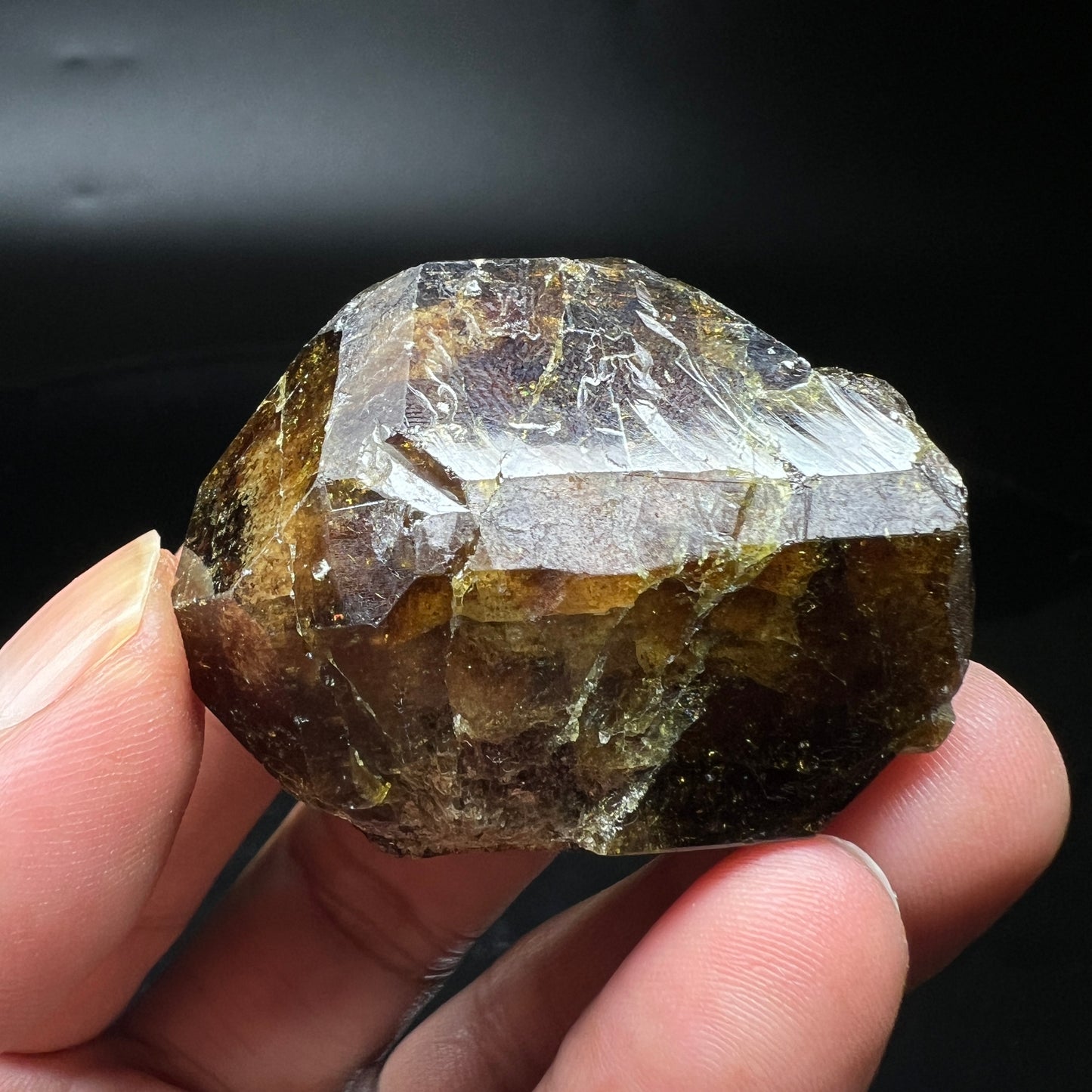 Large crystals vesuvianite(Idocrase) (Free shipping)