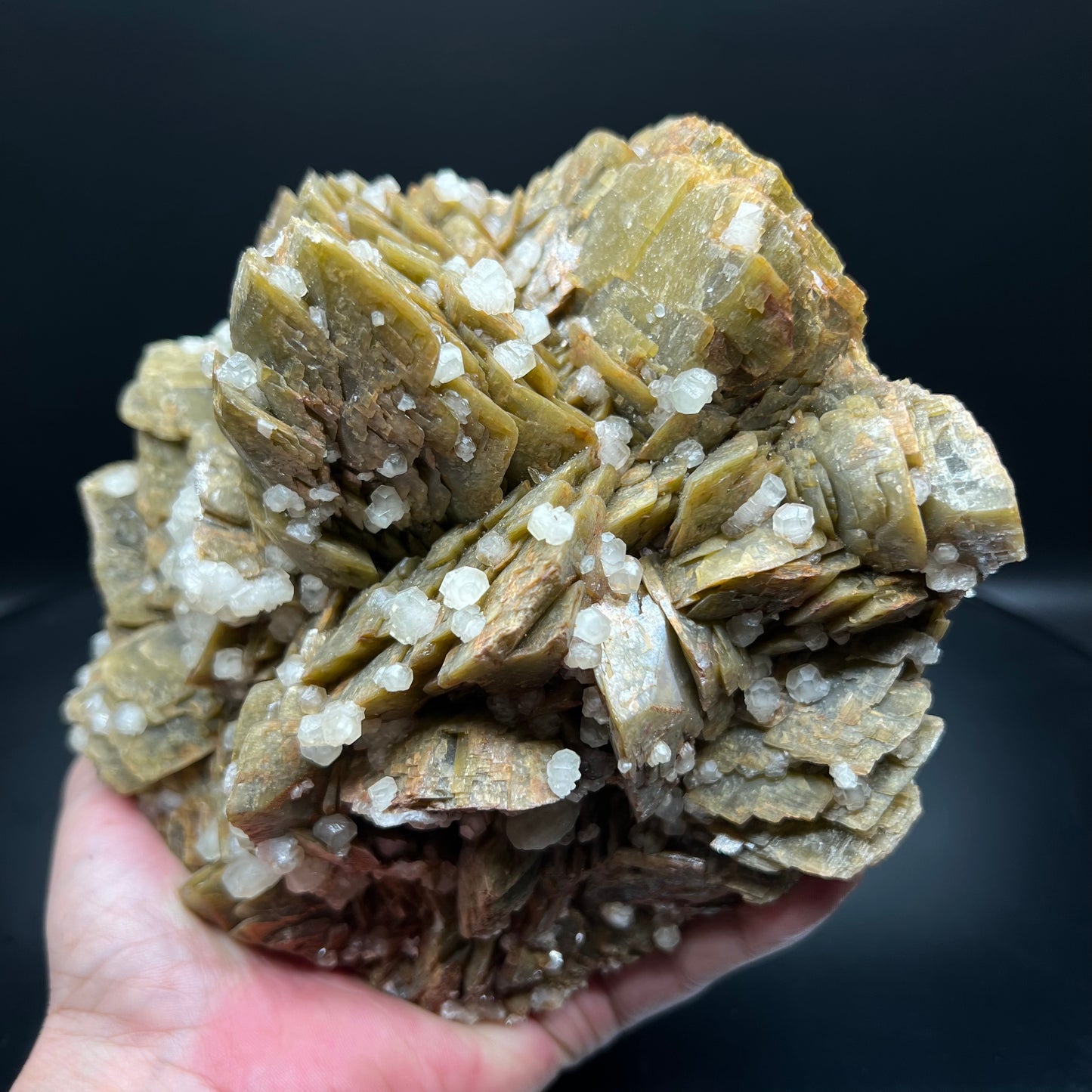 Siderite + Calcite (Free shipping worldwide)