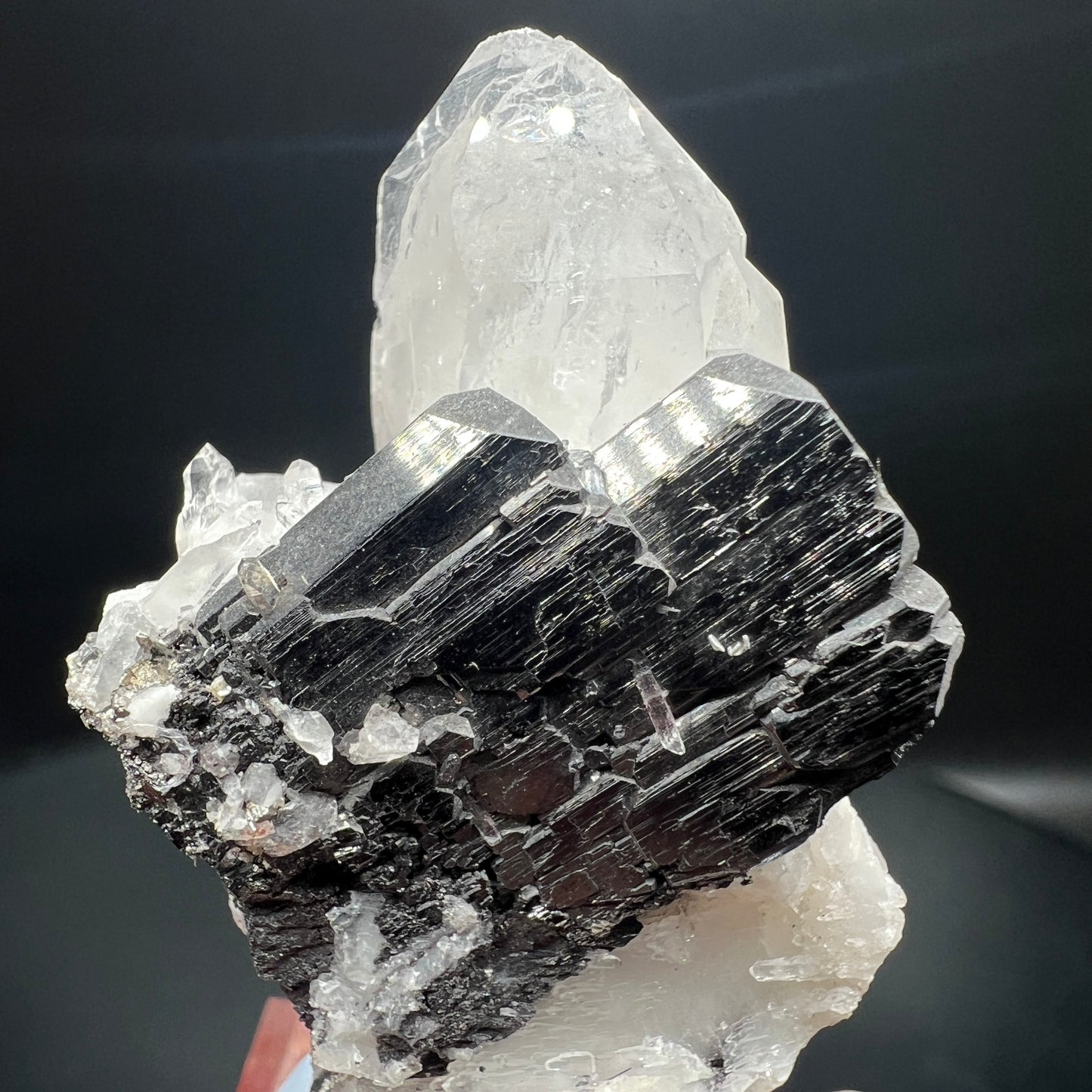 Wolframite + Fluorite + Quartz (Free shipping)