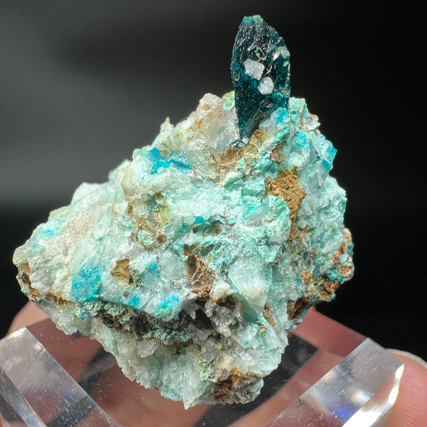 Large crystals Veszelyite (Free shipping)