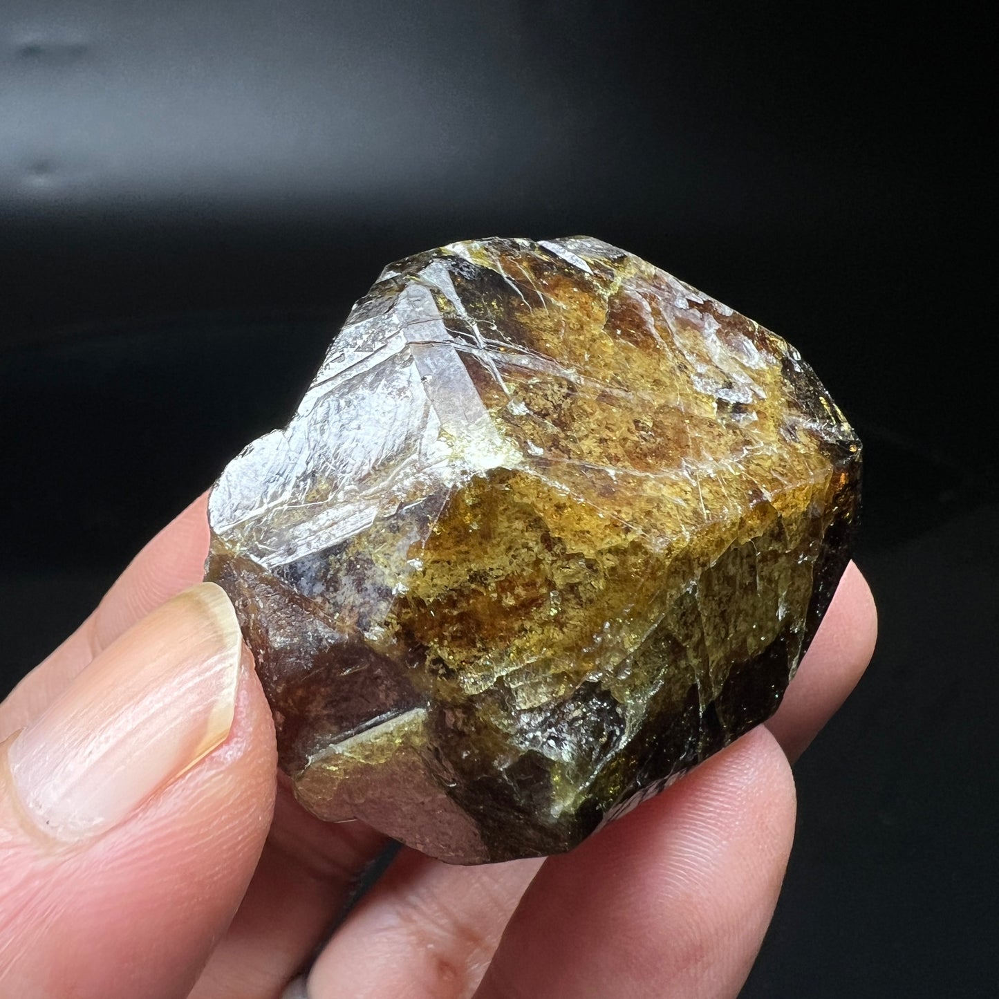 Large crystals vesuvianite(Idocrase) (Free shipping)