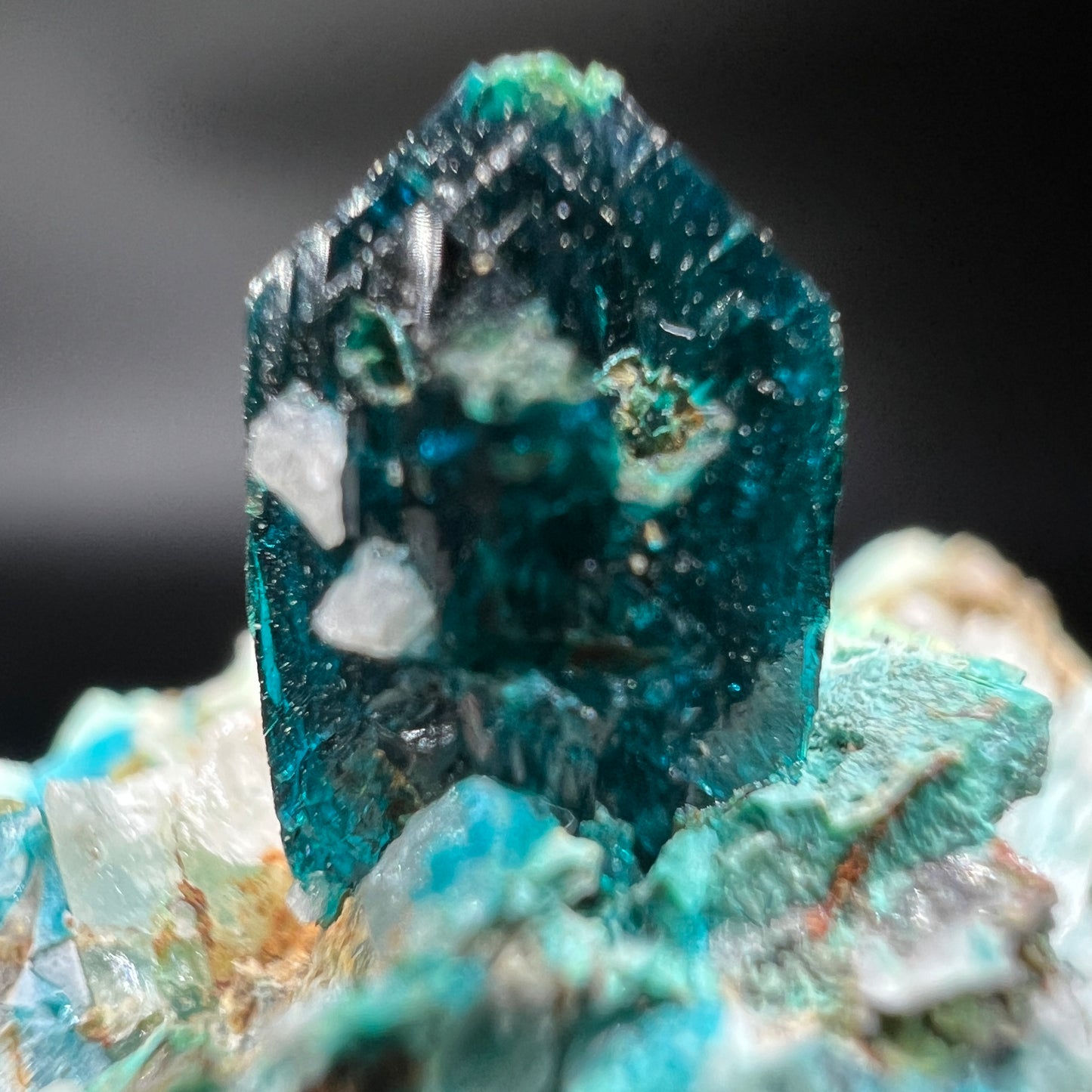 Large crystals Veszelyite (Free shipping)
