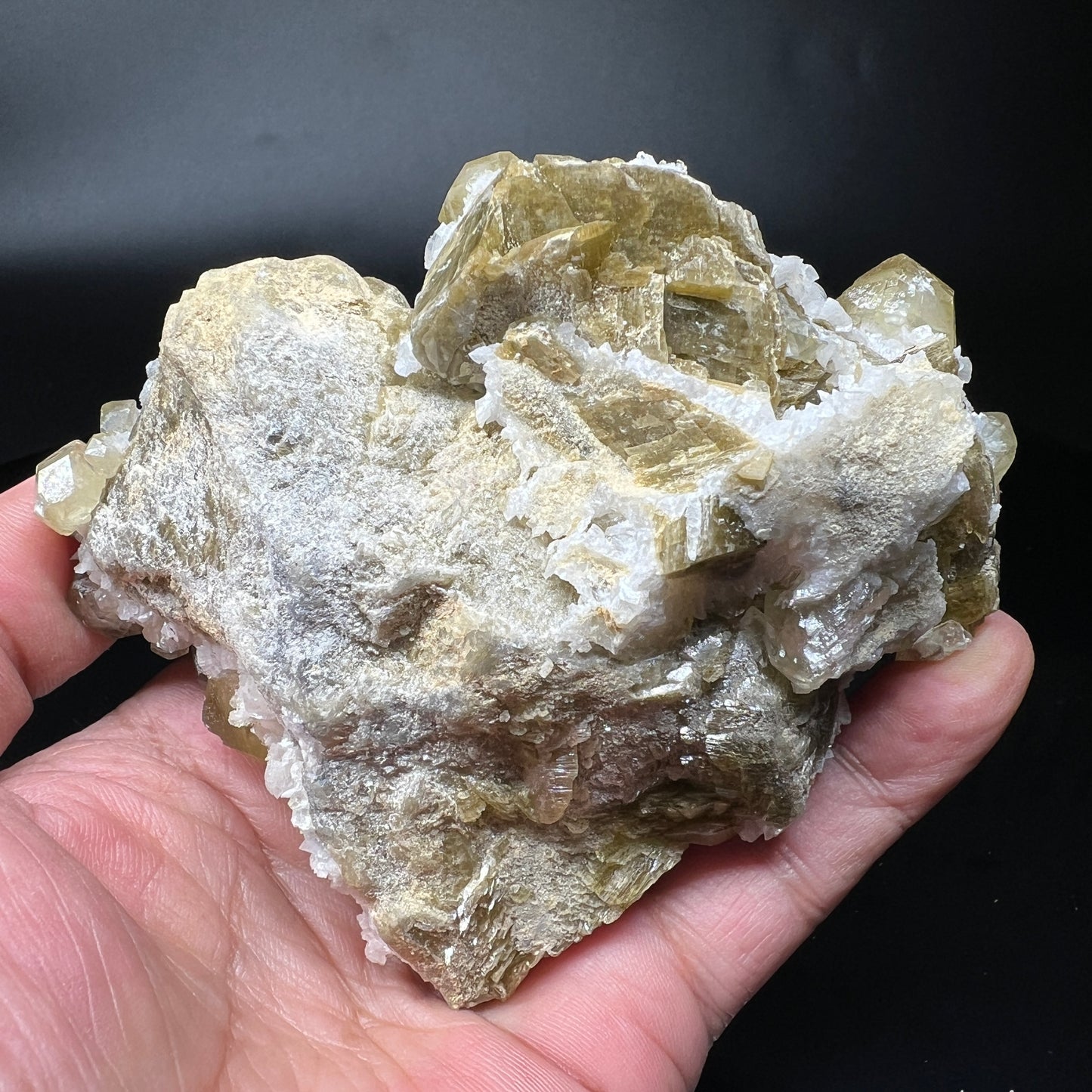 Calcite + Dolomite + Siderite (Free shipping)