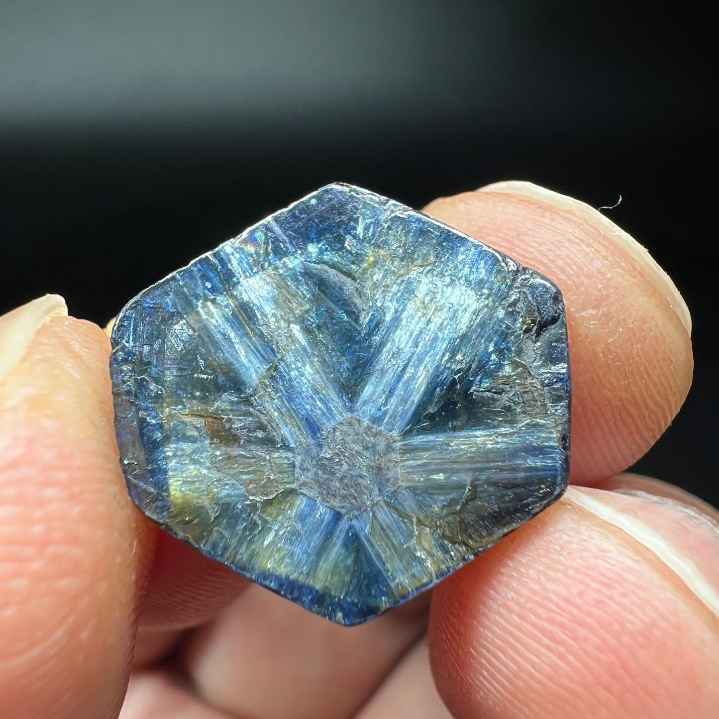 Trapiche Sapphire slice (Free shipping)