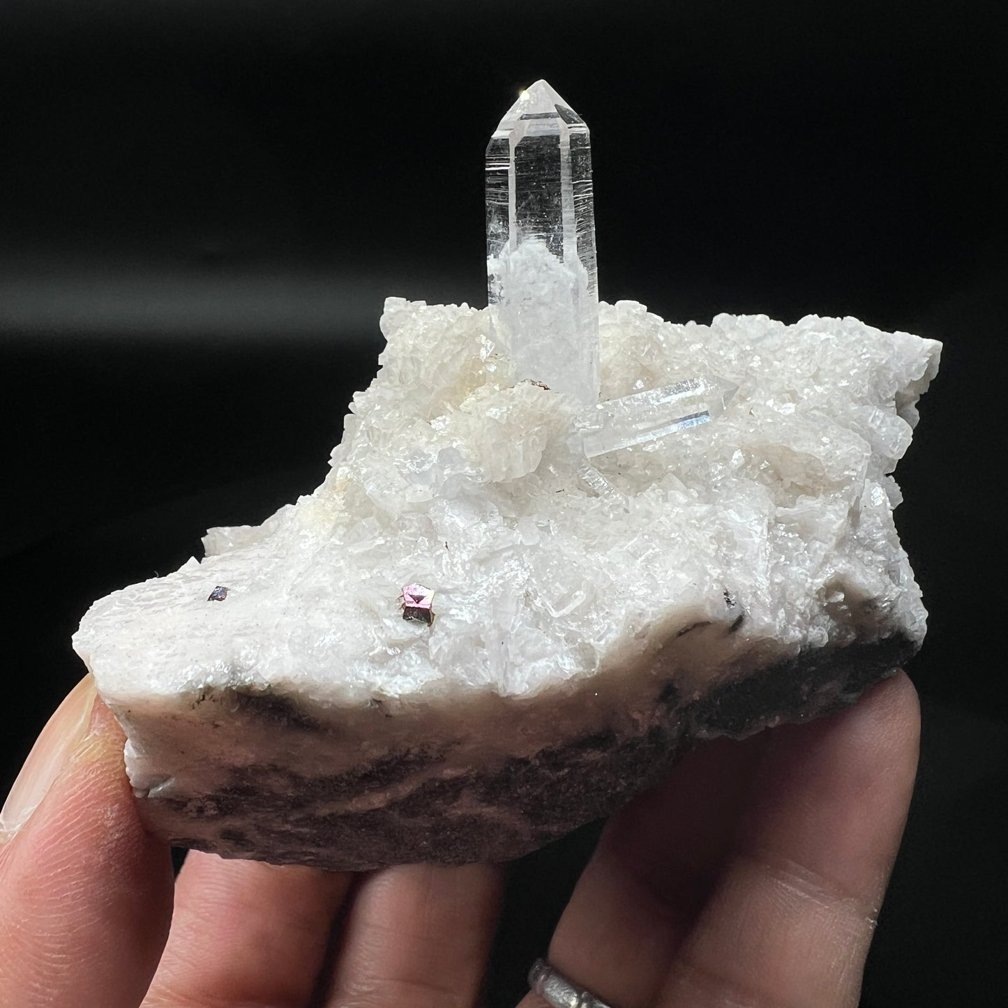 Quartz + Pyrite + Dolomite (Free shipping)