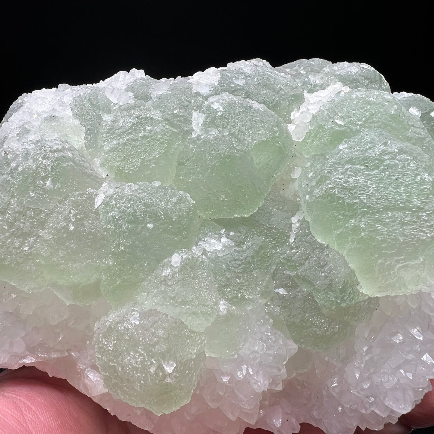 Fluorite + Quartz (Free shipping)