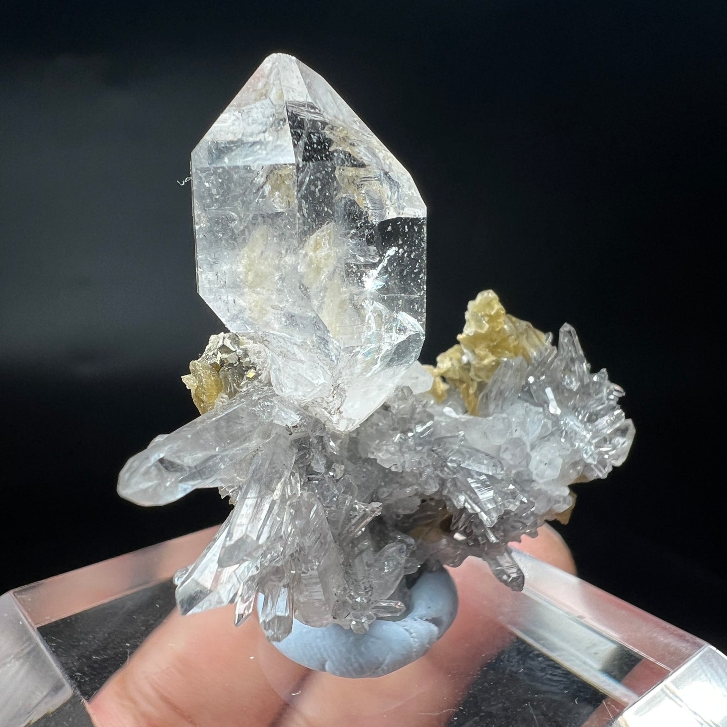 Double-ended Quartz + Siderite (Free shipping)