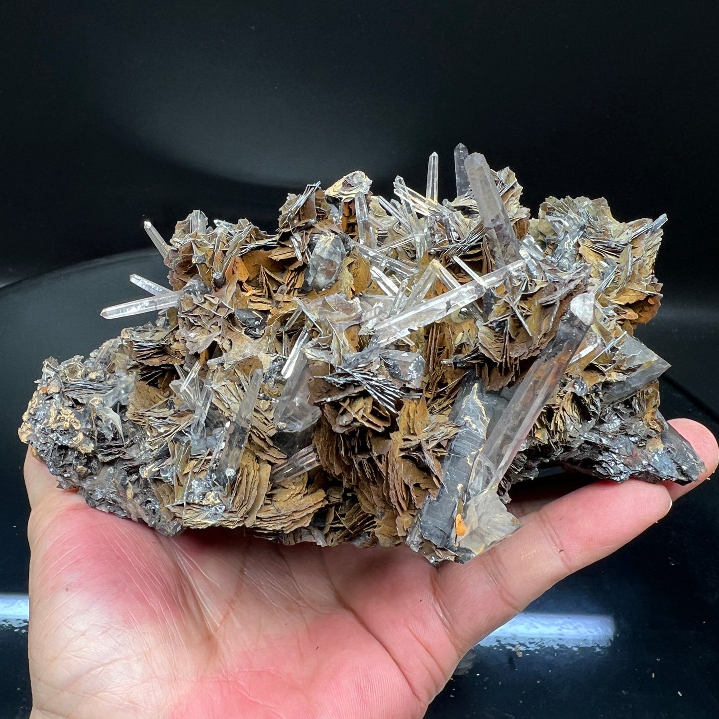 Hematite + Quartz (Free shipping)