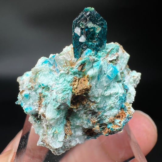 Large crystals Veszelyite (Free shipping)
